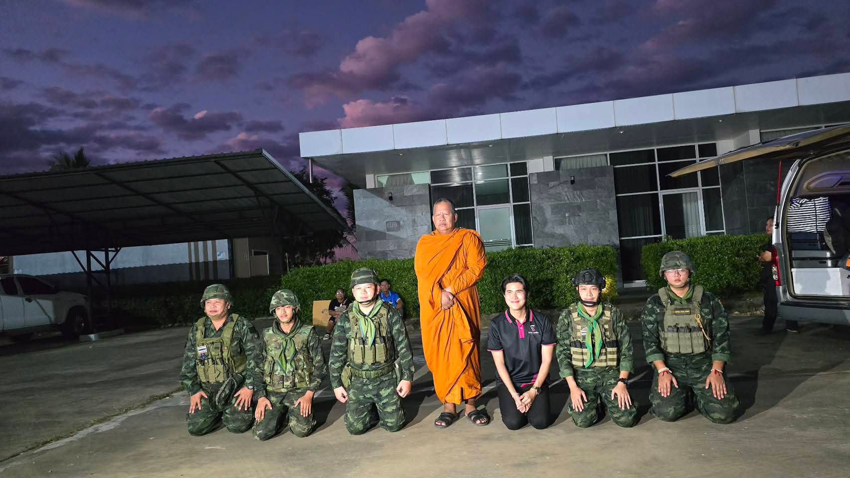 ช่วยเหลือผู้ได้รับผลกระทบจากเหตุความไม่สงบตามแนวชายแดนไทยกัมพูชา