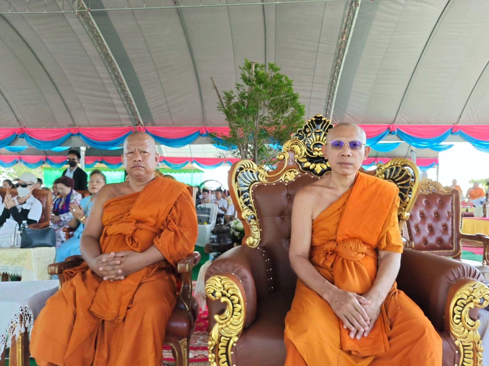 พิธีวางศิลาฤกษ์ศูนย์ปฎิบัติธรรม