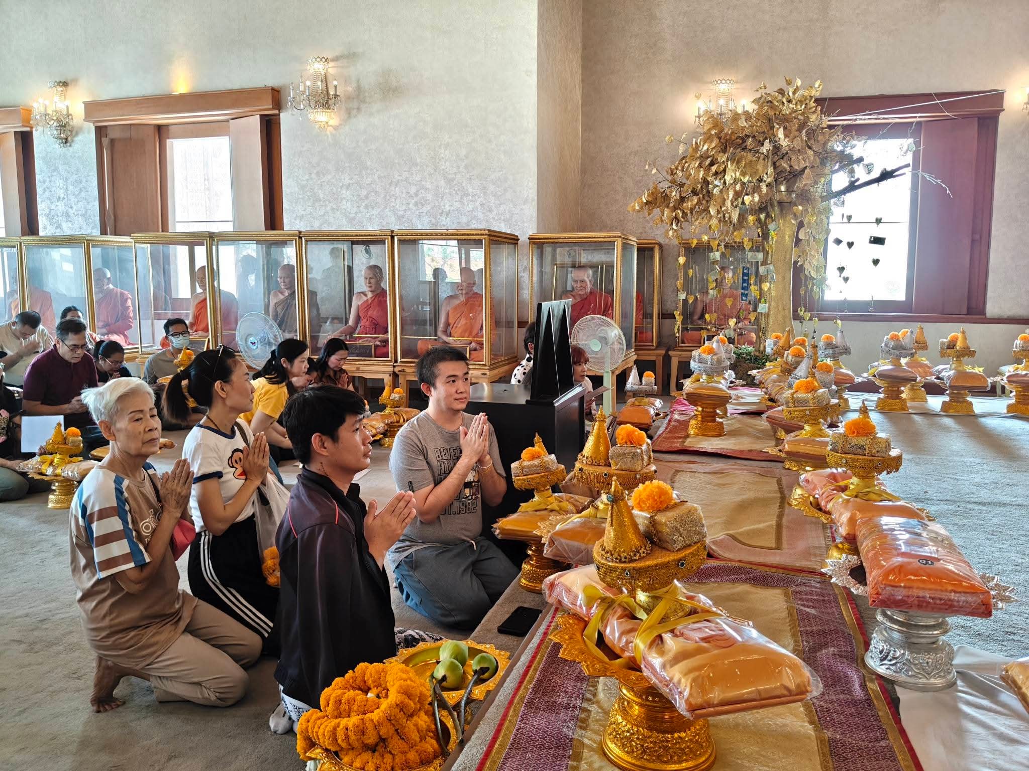 รูปย่อยที่ 5: บรรยากาศการร่วมทำบุญเนื่องในวันมาฆบูชา