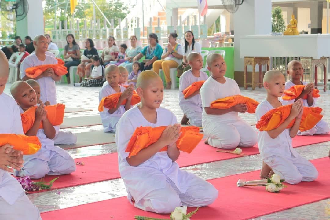 รูปย่อยที่ 2: ขอเชิญร่วมสมัครบรรพชาสามเณรภาคฤดูร้อน