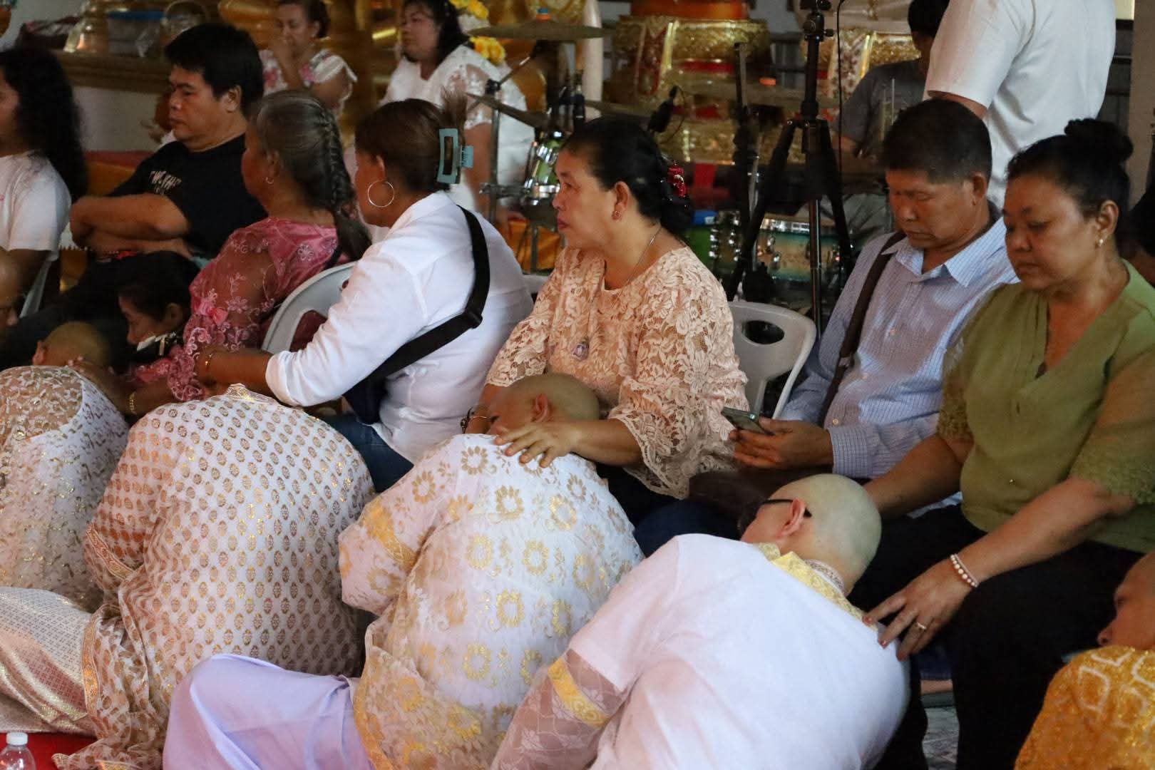 รูปย่อยที่ 3: ภาพบรรยากาศพิธีทำขวัญนาค