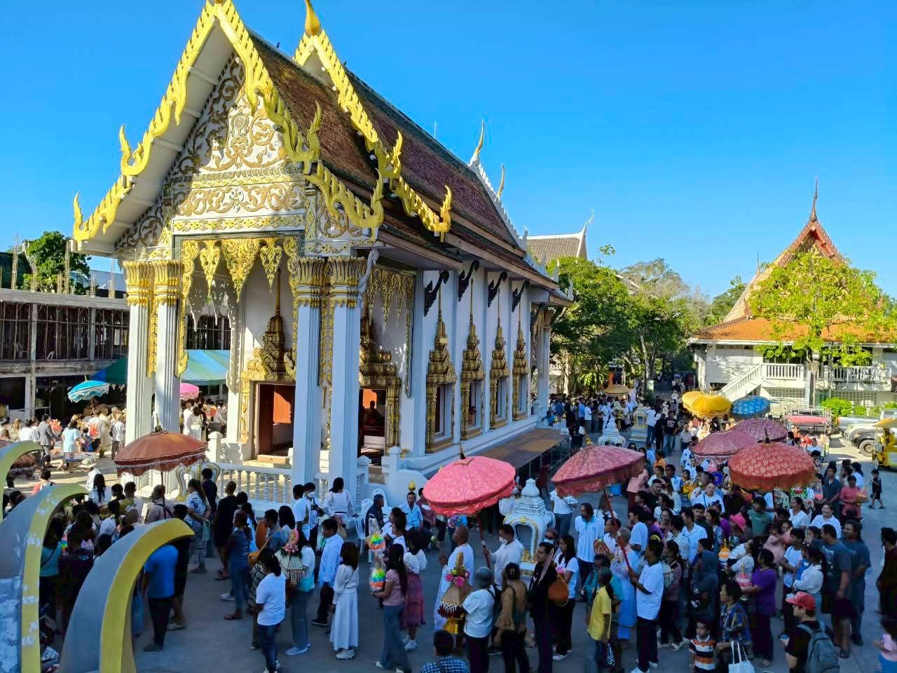 รูปย่อยที่ 2: ภาพบรรยากาศพิธีอุปสมบท