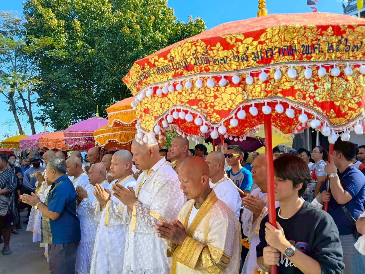 รูปย่อยที่ 4: ภาพบรรยากาศพิธีอุปสมบท