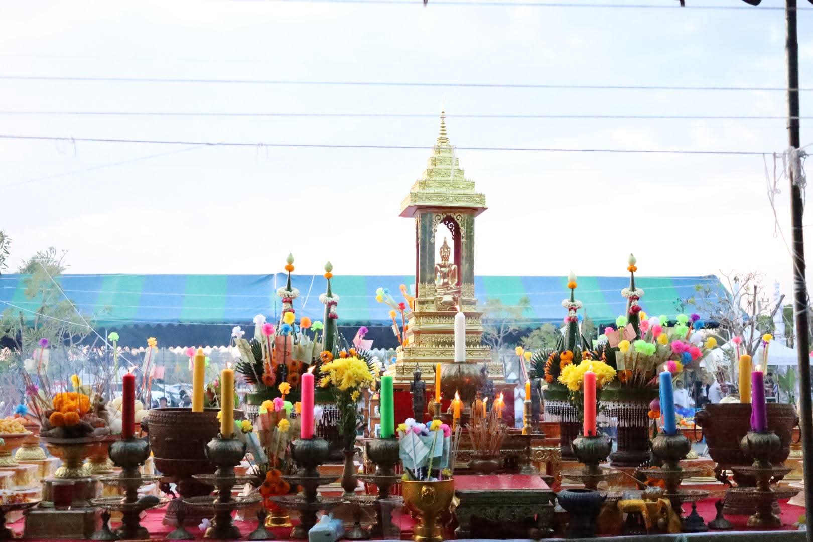 รูปย่อยที่ 5: ภาพบรรยากาศพิธีเททองหล่อ